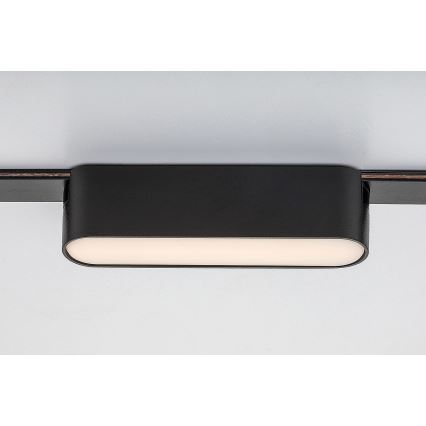 Rabalux - Plafonnier pour système de rail monophasé LED/6W/24V 3000K 11,5 cm noir