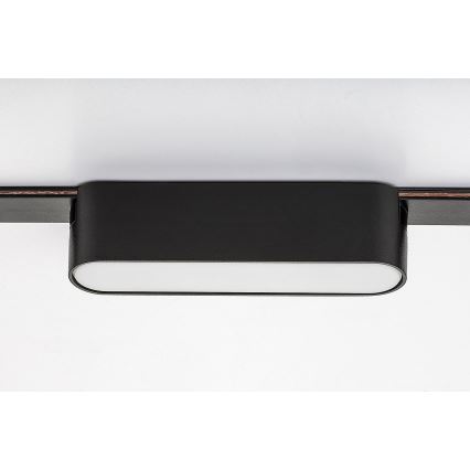 Rabalux - Plafonnier pour système de rail monophasé LED/6W/24V 3000K 11,5 cm noir
