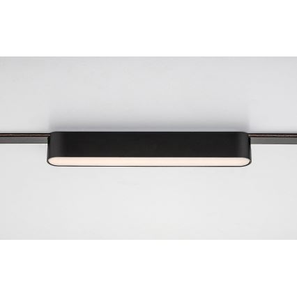 Rabalux - Plafonnier pour système de rail monophasé LED/12W/24V 3000K 22 cm noir