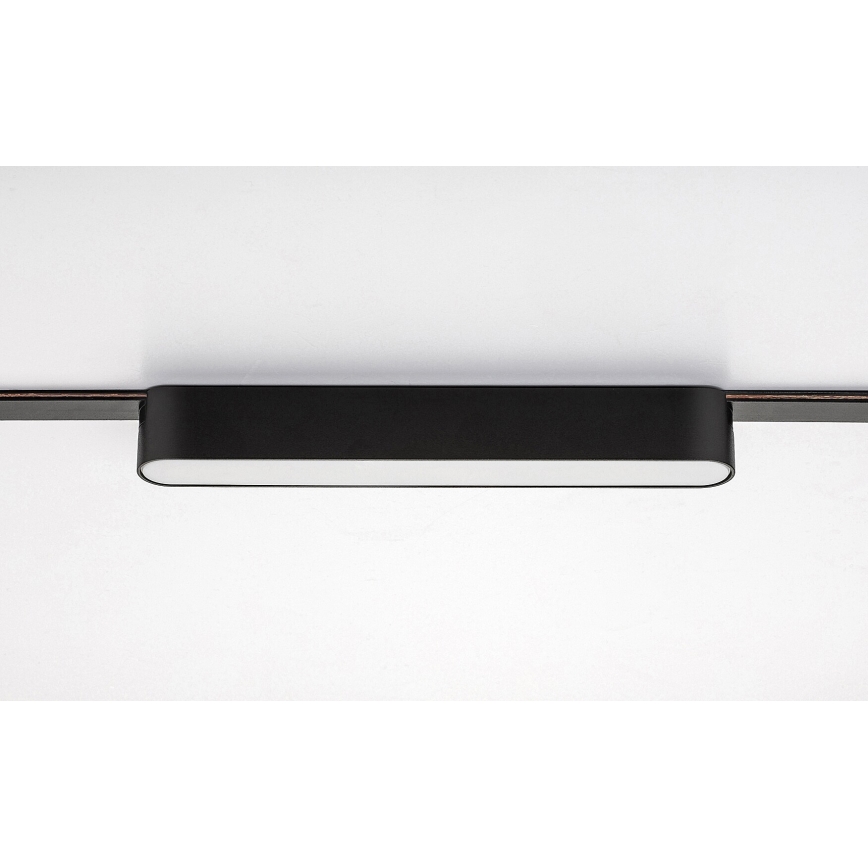 Rabalux - Plafonnier pour système de rail monophasé LED/12W/24V 3000K 22 cm noir