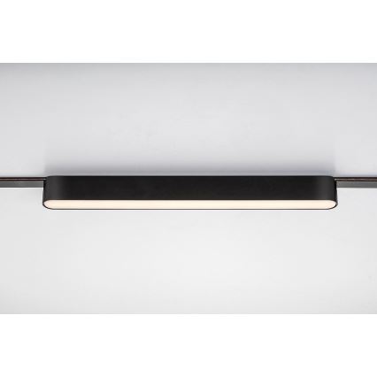 Rabalux - Plafonnier pour système de rail monophasé LED/16W/24V 3000K 33 cm noir