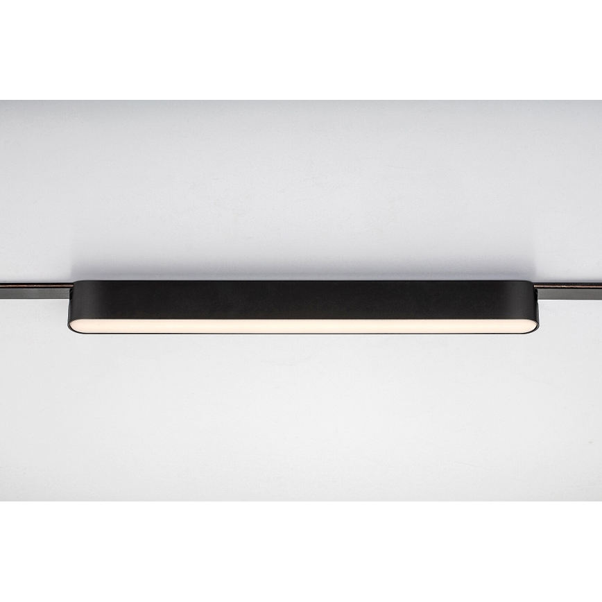 Rabalux - Plafonnier pour système de rail monophasé LED/16W/24V 3000K 33 cm noir