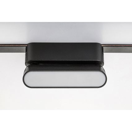Rabalux - Plafonnier pour système de rail monophasé LED/6W/24V 3000K 11,5 cm noir