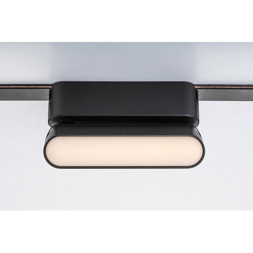 Rabalux - Plafonnier pour système de rail monophasé LED/6W/24V 3000K 11,5 cm noir