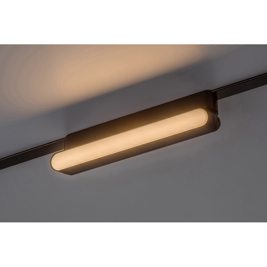 Rabalux - Plafonnier pour système de rail monophasé LED/12W/24V 3000K 22 cm noir