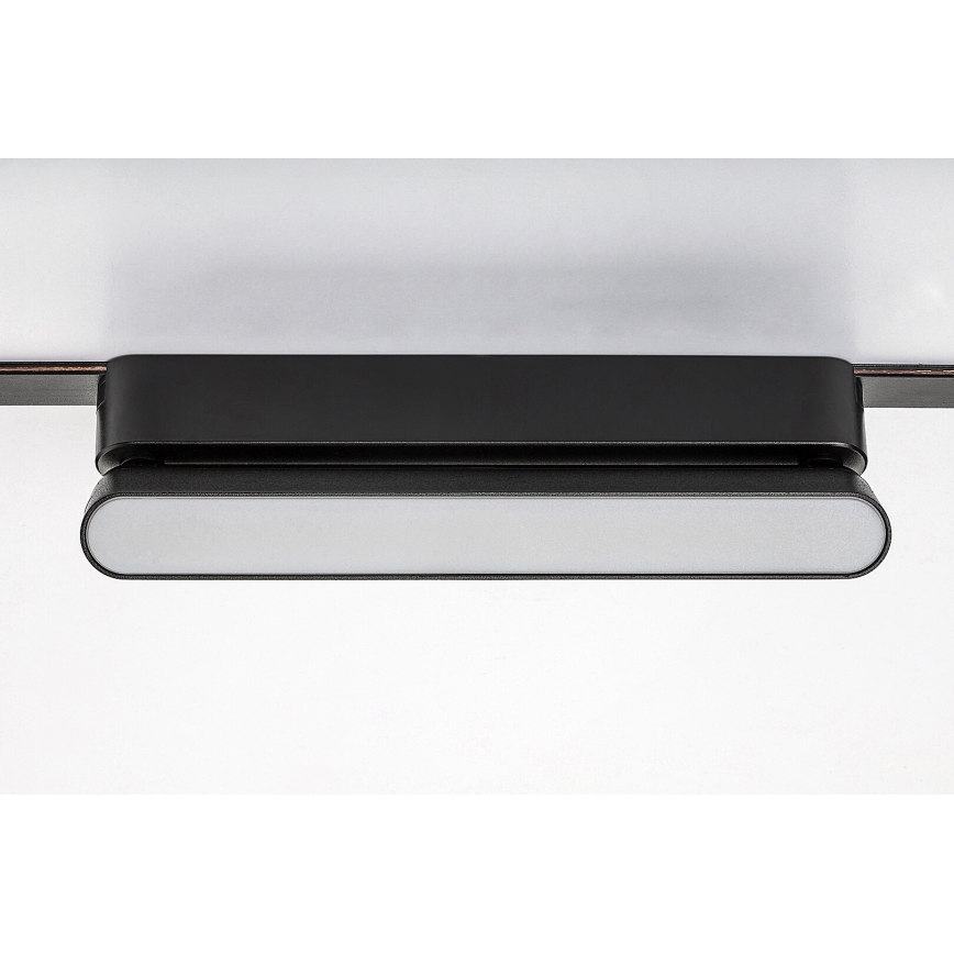 Rabalux - Plafonnier pour système de rail monophasé LED/12W/24V 3000K 22 cm noir