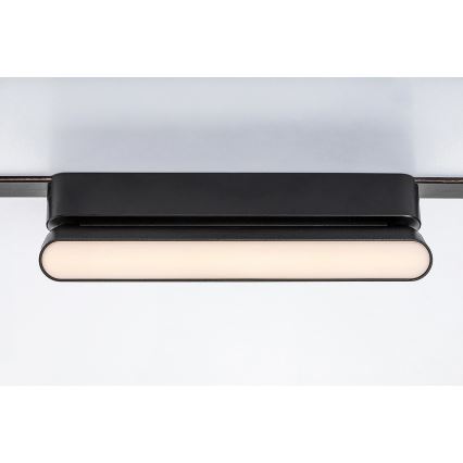 Rabalux - Plafonnier pour système de rail monophasé LED/12W/24V 3000K 22 cm noir