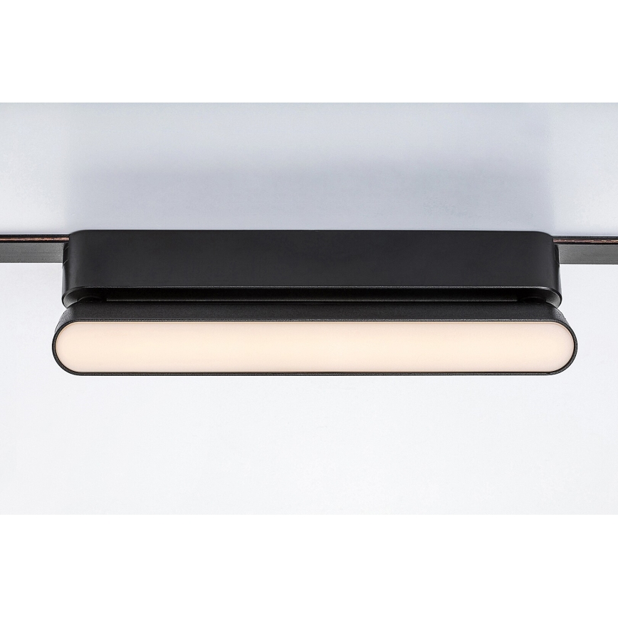 Rabalux - Plafonnier pour système de rail monophasé LED/12W/24V 3000K 22 cm noir