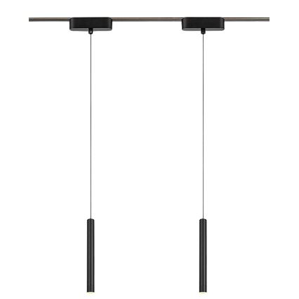 Rabalux - Suspension filaire pour système de rail monophasé LED/5W/24V 3000K noir
