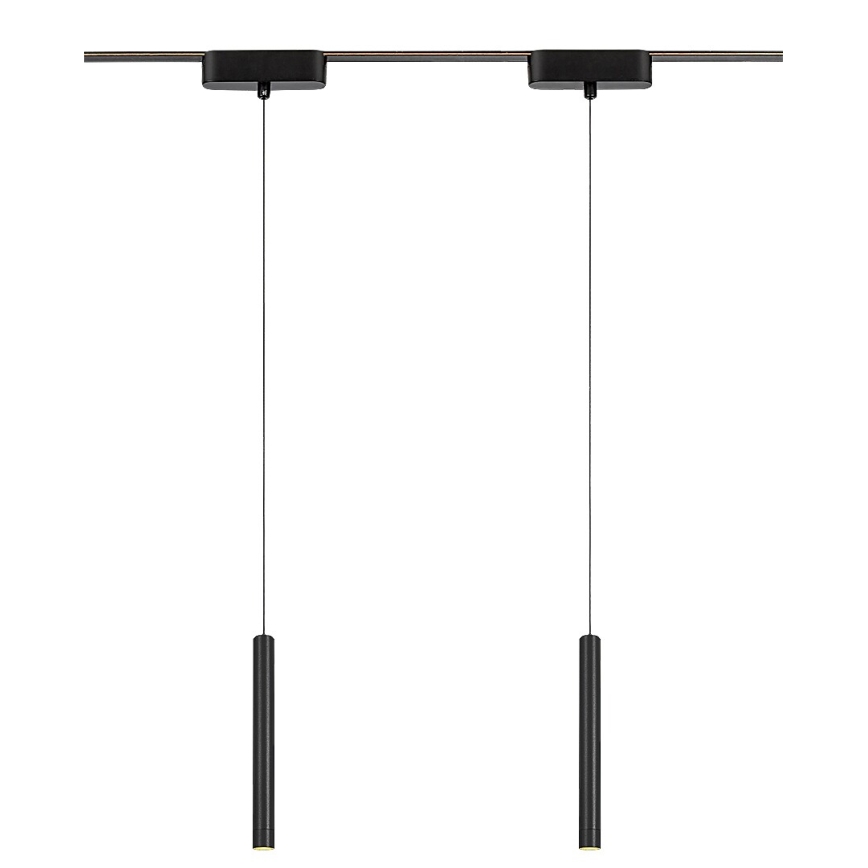 Rabalux - Suspension filaire pour système de rail monophasé LED/5W/24V 3000K noir