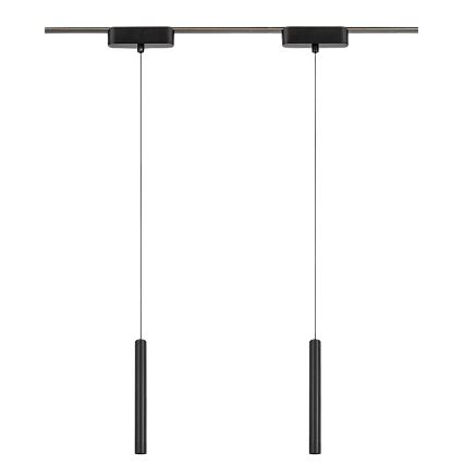 Rabalux - Suspension filaire pour système de rail monophasé LED/5W/24V 3000K noir
