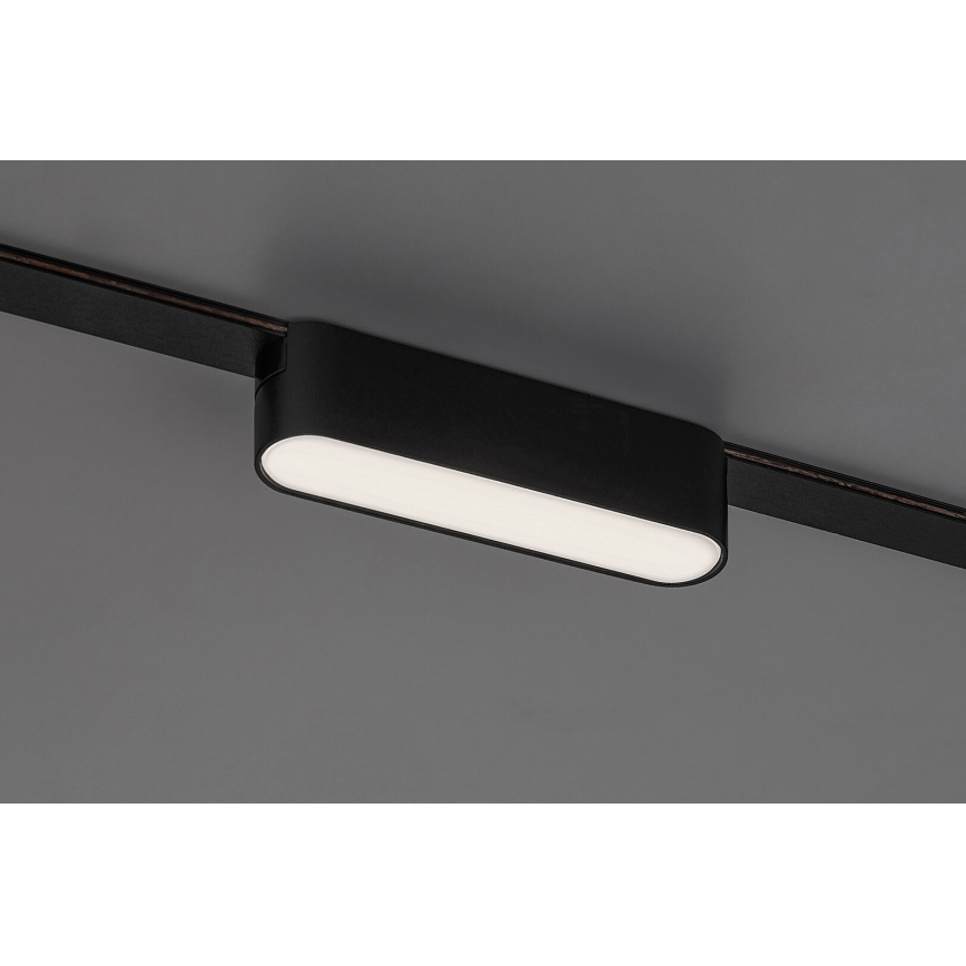 Rabalux - Plafonnier pour système de rail monophasé LED/6W/230V 3000K 11,5 cm noir