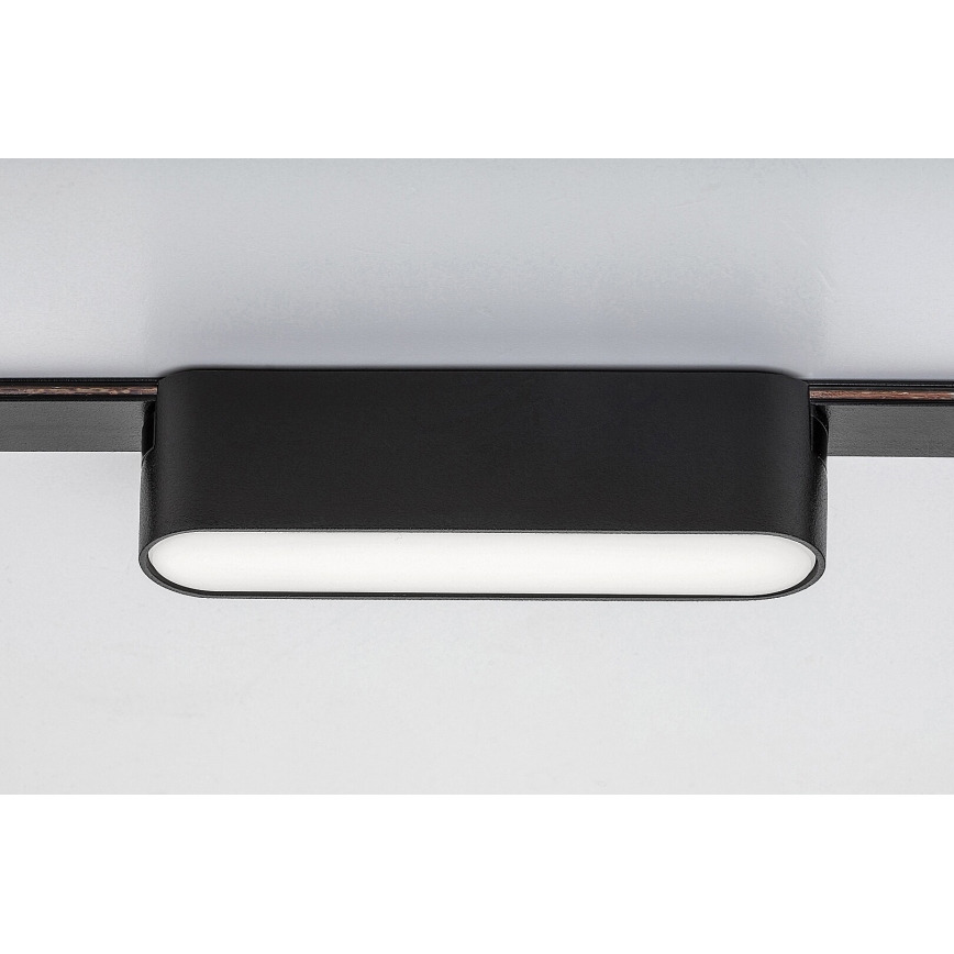 Rabalux - Plafonnier pour système de rail monophasé LED/6W/24V 3000K 11,5 cm noir
