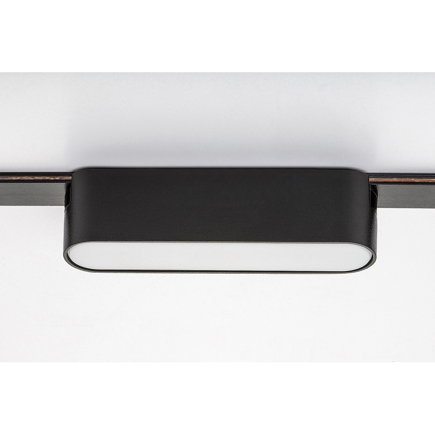 Rabalux - Plafonnier pour système de rail monophasé LED/6W/24V 3000K 11,5 cm noir