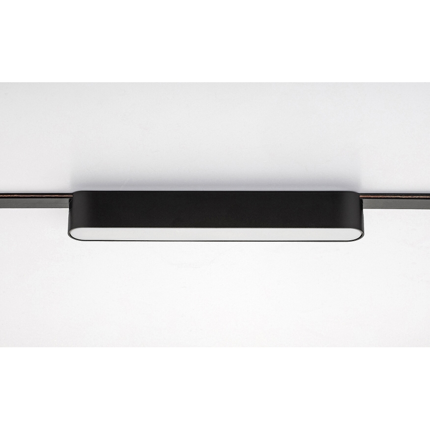 Rabalux - Plafonnier pour système de rail monophasé LED/12W/24V 4000K 22 cm noir