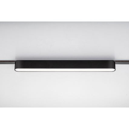 Rabalux - Plafonnier pour système de rail monophasé LED/16W/24V 4000K 33 cm noir