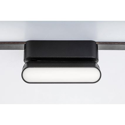 Rabalux - Plafonnier pour système de rail monophasé LED/6W/24V 4000K 11,5 cm noir