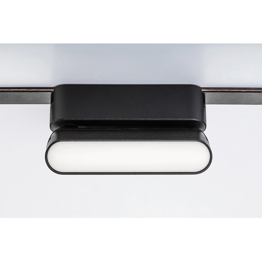 Rabalux - Plafonnier pour système de rail monophasé LED/6W/24V 4000K 11,5 cm noir