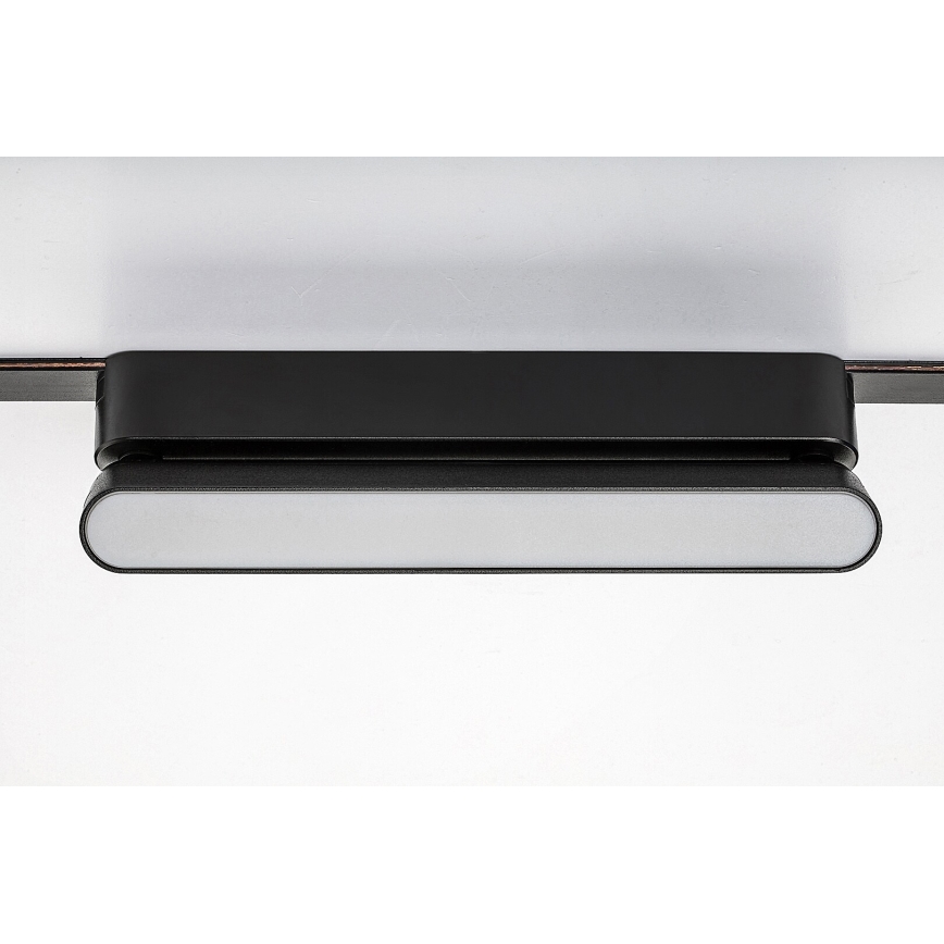 Rabalux - Plafonnier pour système de rail monophasé LED/12W/24V 4000K 22 cm noir