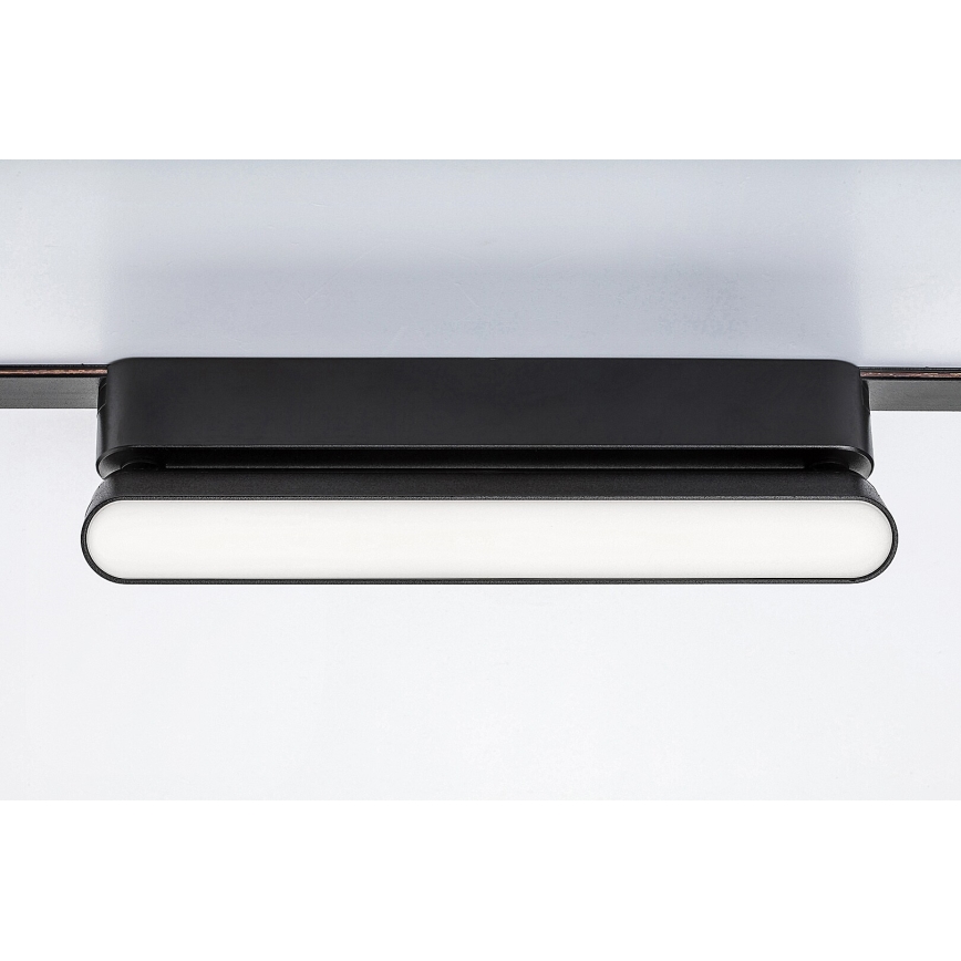 Rabalux - Plafonnier pour système de rail monophasé LED/12W/24V 4000K 22 cm noir