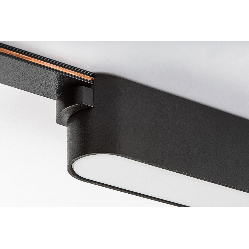 Rabalux - Plafonnier à intensité variable pour système de rail monophasé LED/12W/24V 2700-5500K Wi-Fi Tuya 22 cm noir