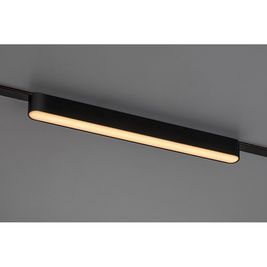 Rabalux - Plafonnier à intensité variable pour système de rail monophasé LED/16W/24V 2700-5500K Wi-Fi Tuya 33 cm noir