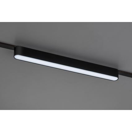 Rabalux - Plafonnier à intensité variable pour système de rail monophasé LED/16W/24V 2700-5500K Wi-Fi Tuya 33 cm noir