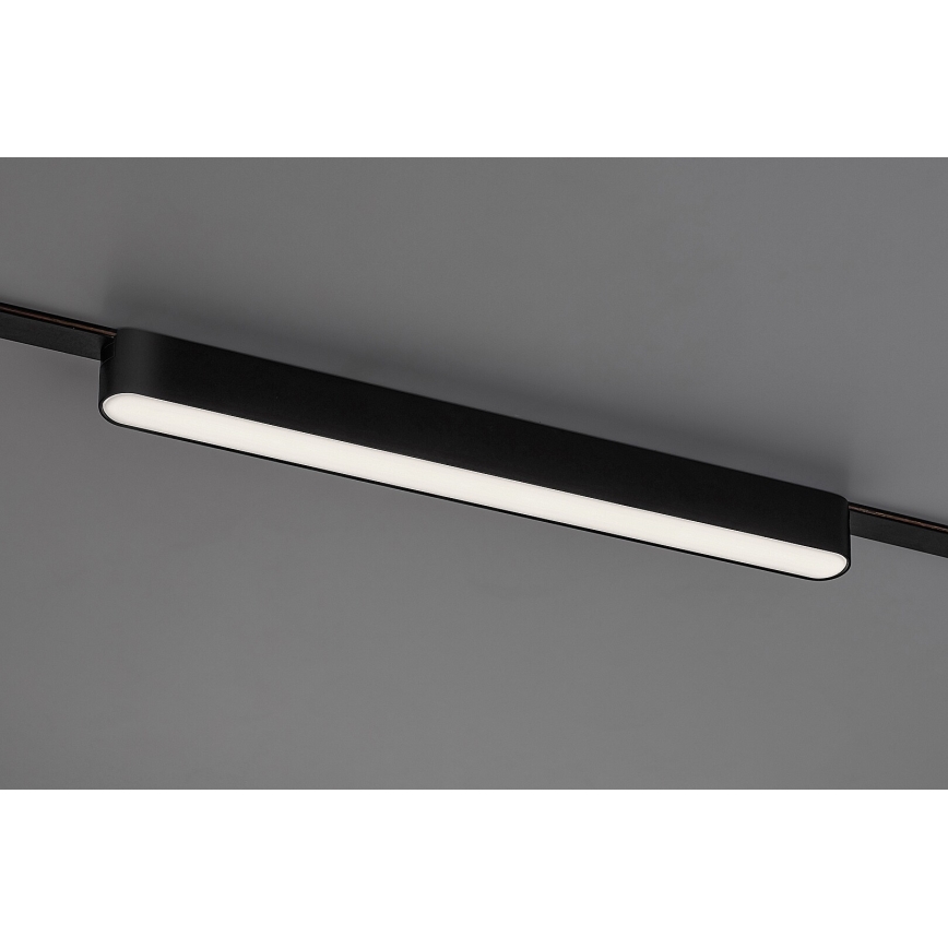 Rabalux - Plafonnier à intensité variable pour système de rail monophasé LED/16W/24V 2700-5500K Wi-Fi Tuya 33 cm noir