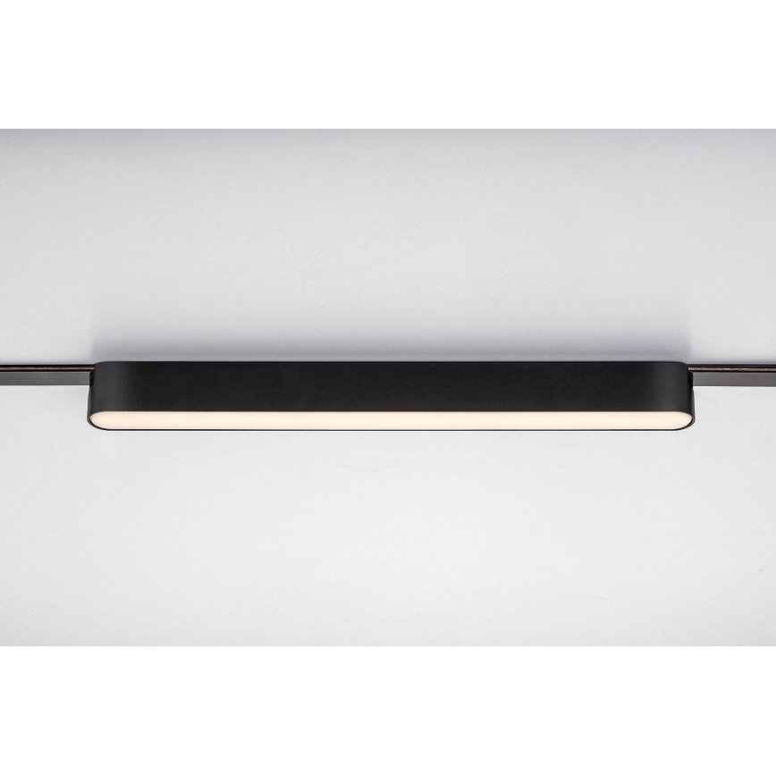 Rabalux - Plafonnier à intensité variable pour système de rail monophasé LED/16W/24V 2700-5500K Wi-Fi Tuya 33 cm noir