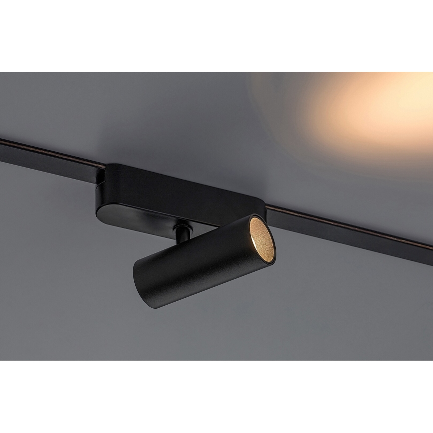 Rabalux - Spot à intensité variable pour système de rail monophasé LED/5W/24V 2700-5500K Wi-Fi Tuya noir
