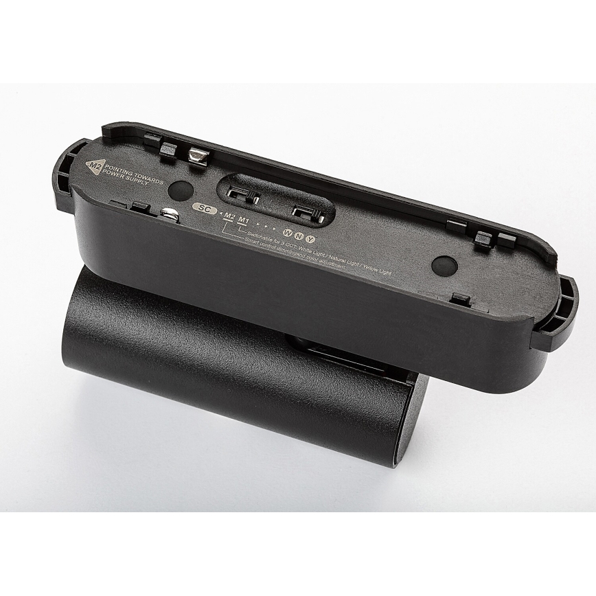 Rabalux - Spot à intensité variable pour système de rail monophasé LED/5W/24V 2700-5500K Wi-Fi Tuya noir