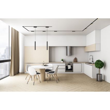 Rabalux - Plafonnier à intensité variable pour système de rail monophasé LED/4W/24V 2700-5500K Wi-Fi Tuya 11,5 cm noir