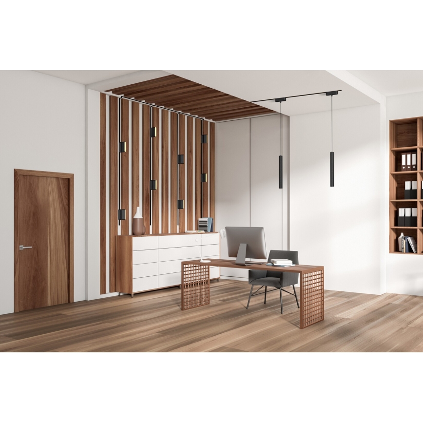 Rabalux - Plafonnier à intensité variable pour système de rail monophasé LED/4W/24V 2700-5500K Wi-Fi Tuya 11,5 cm noir