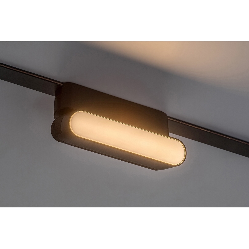 Rabalux - Plafonnier à intensité variable pour système de rail monophasé LED/4W/24V 2700-5500K Wi-Fi Tuya 11,5 cm noir