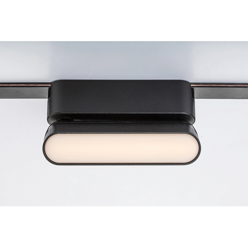 Rabalux - Plafonnier à intensité variable pour système de rail monophasé LED/4W/24V 2700-5500K Wi-Fi Tuya 11,5 cm noir