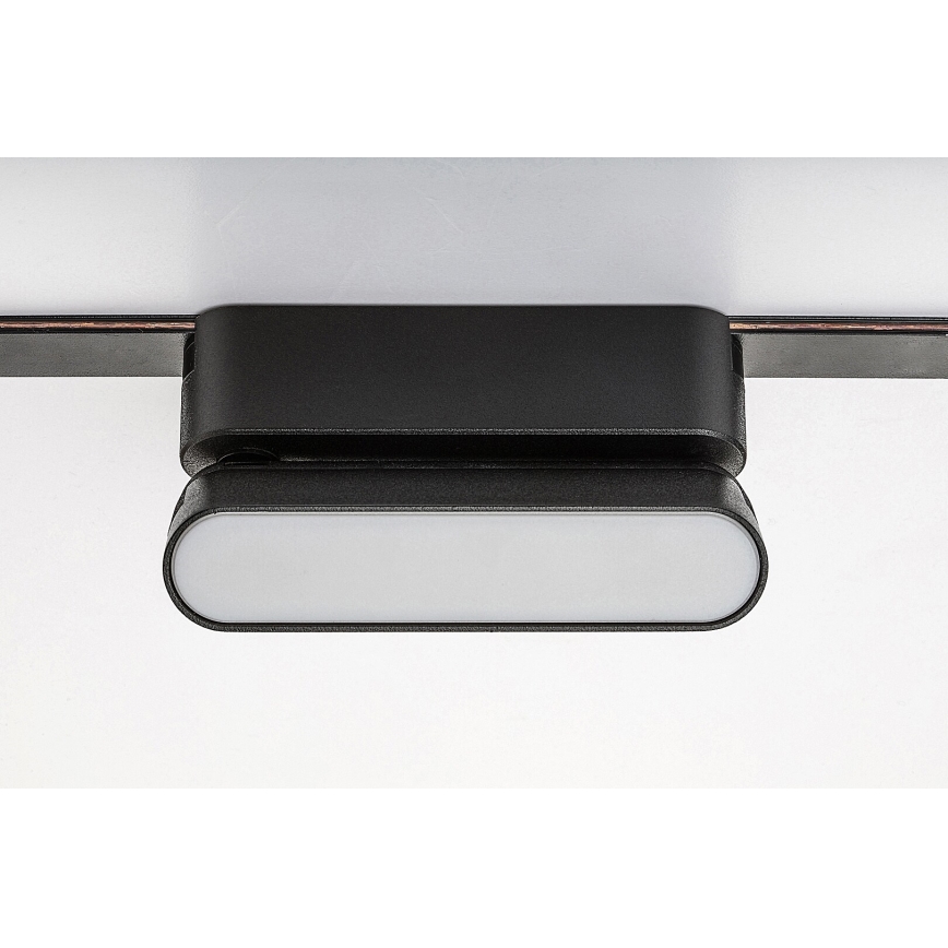 Rabalux - Plafonnier à intensité variable pour système de rail monophasé LED/4W/24V 2700-5500K Wi-Fi Tuya 11,5 cm noir