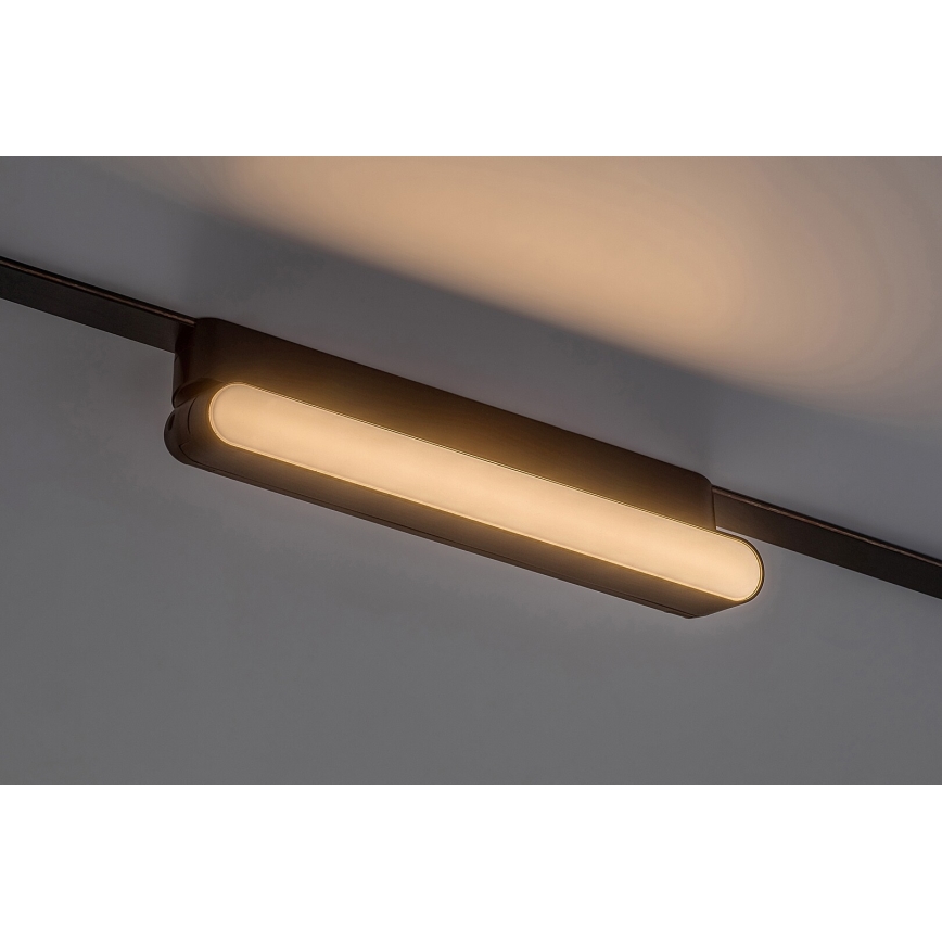 Rabalux - Plafonnier à intensité variable pour système de rail monophasé LED/7W/24V 2700-5500K Wi-Fi Tuya 22 cm noir