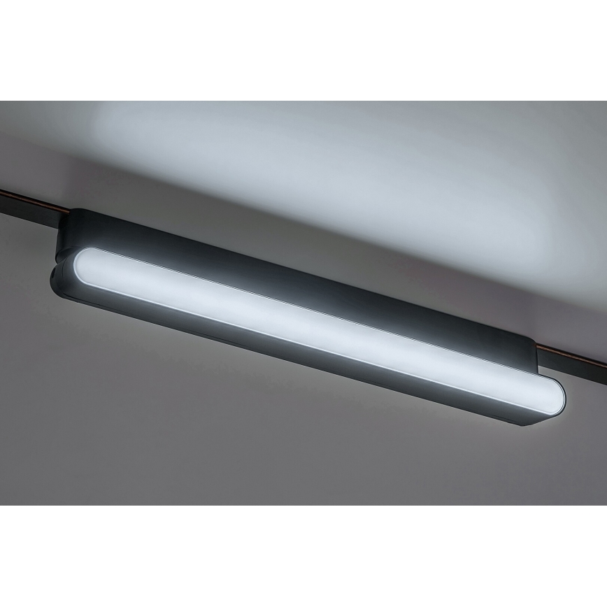 Rabalux - Plafonnier à intensité variable pour système de rail monophasé LED/13W/24V 2700-5500K Wi-Fi Tuya 33 cm noir