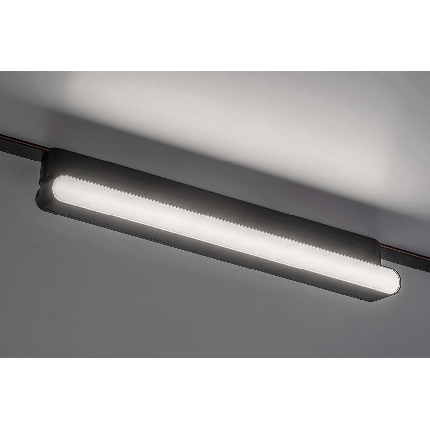 Rabalux - Plafonnier à intensité variable pour système de rail monophasé LED/13W/24V 2700-5500K Wi-Fi Tuya 33 cm noir