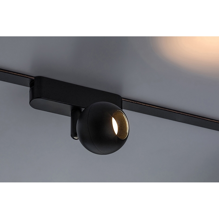 Rabalux - Spot à intensité variable pour système de rail monophasé LED/5W/24V 2700-5500K Wi-Fi Tuya noir