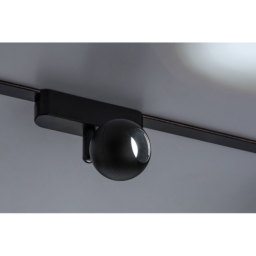 Rabalux - Spot à intensité variable pour système de rail monophasé LED/5W/24V 2700-5500K Wi-Fi Tuya noir
