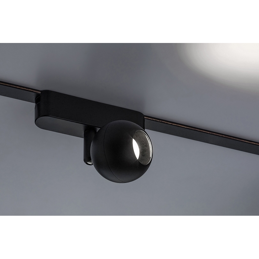 Rabalux - Spot à intensité variable pour système de rail monophasé LED/5W/24V 2700-5500K Wi-Fi Tuya noir