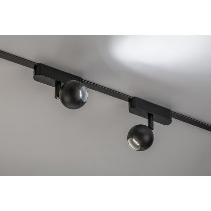 Rabalux - Spot à intensité variable pour système de rail monophasé LED/5W/24V 2700-5500K Wi-Fi Tuya noir