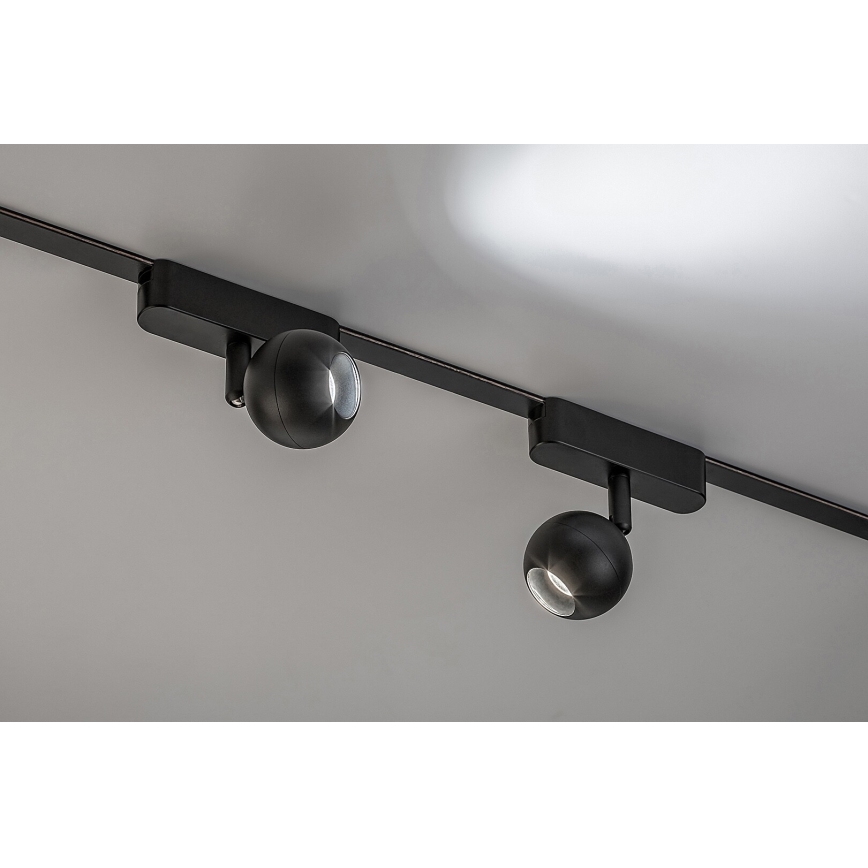 Rabalux - Spot à intensité variable pour système de rail monophasé LED/5W/24V 2700-5500K Wi-Fi Tuya noir