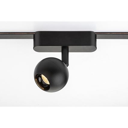 Rabalux - Spot à intensité variable pour système de rail monophasé LED/5W/24V 2700-5500K Wi-Fi Tuya noir