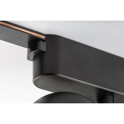 Rabalux - Spot à intensité variable pour système de rail monophasé LED/5W/24V 2700-5500K Wi-Fi Tuya noir