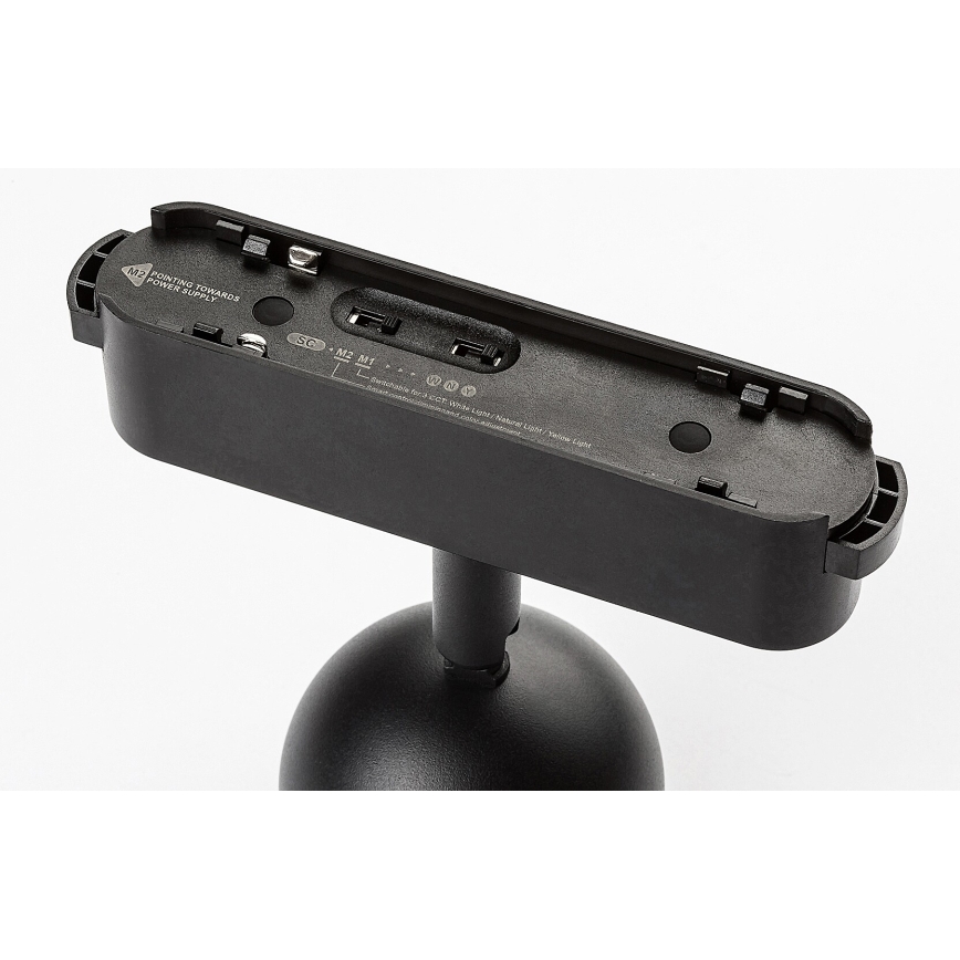 Rabalux - Spot à intensité variable pour système de rail monophasé LED/5W/24V 2700-5500K Wi-Fi Tuya noir