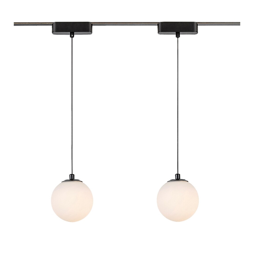Rabalux - Suspension filaire à intensité variable pour système de rail monophasé LED/5W/24V 2700-5500K Wi-Fi Tuya noir