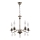 Rabalux 7058 - Lustre avec chaîne BEATRICE 5xE14/40W