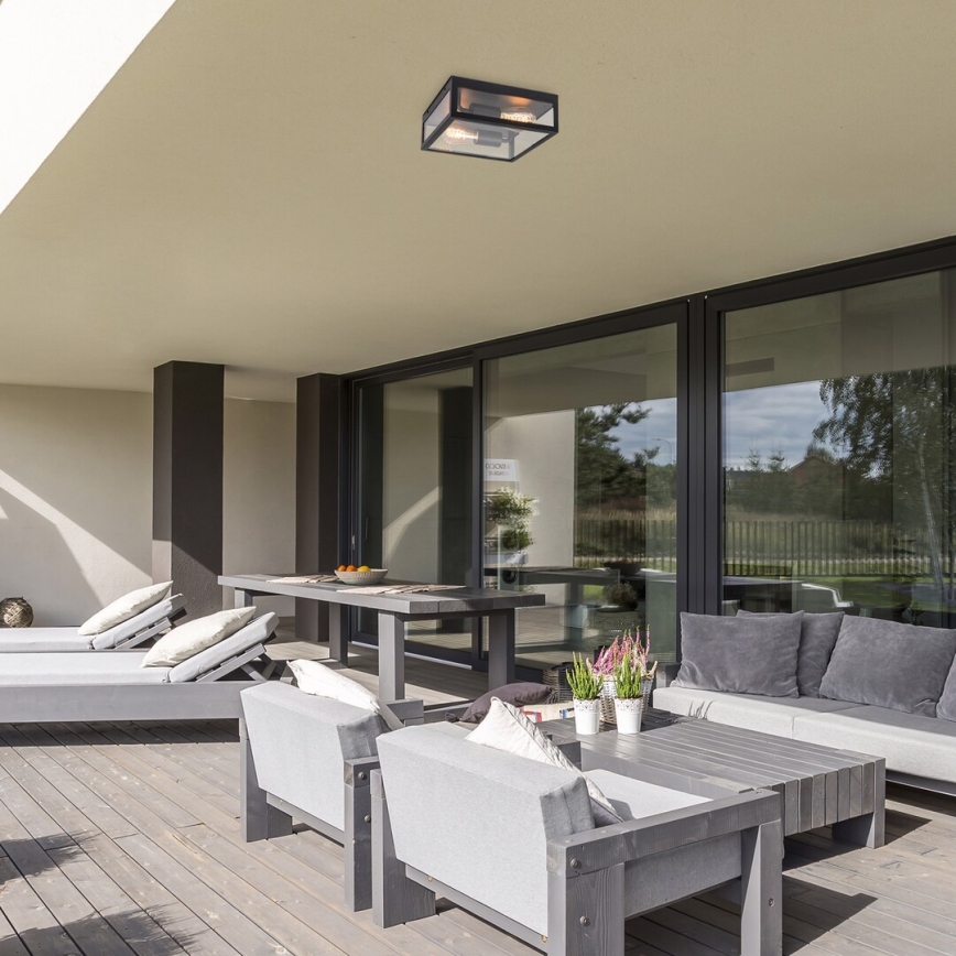 Rabalux - Plafonnier d'extérieur 2xE27/60W/230V IP23